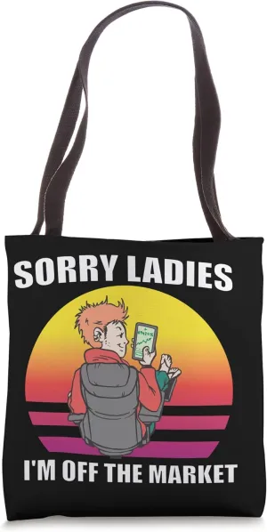 Stock Market Trading for Trader investor Tote Bag