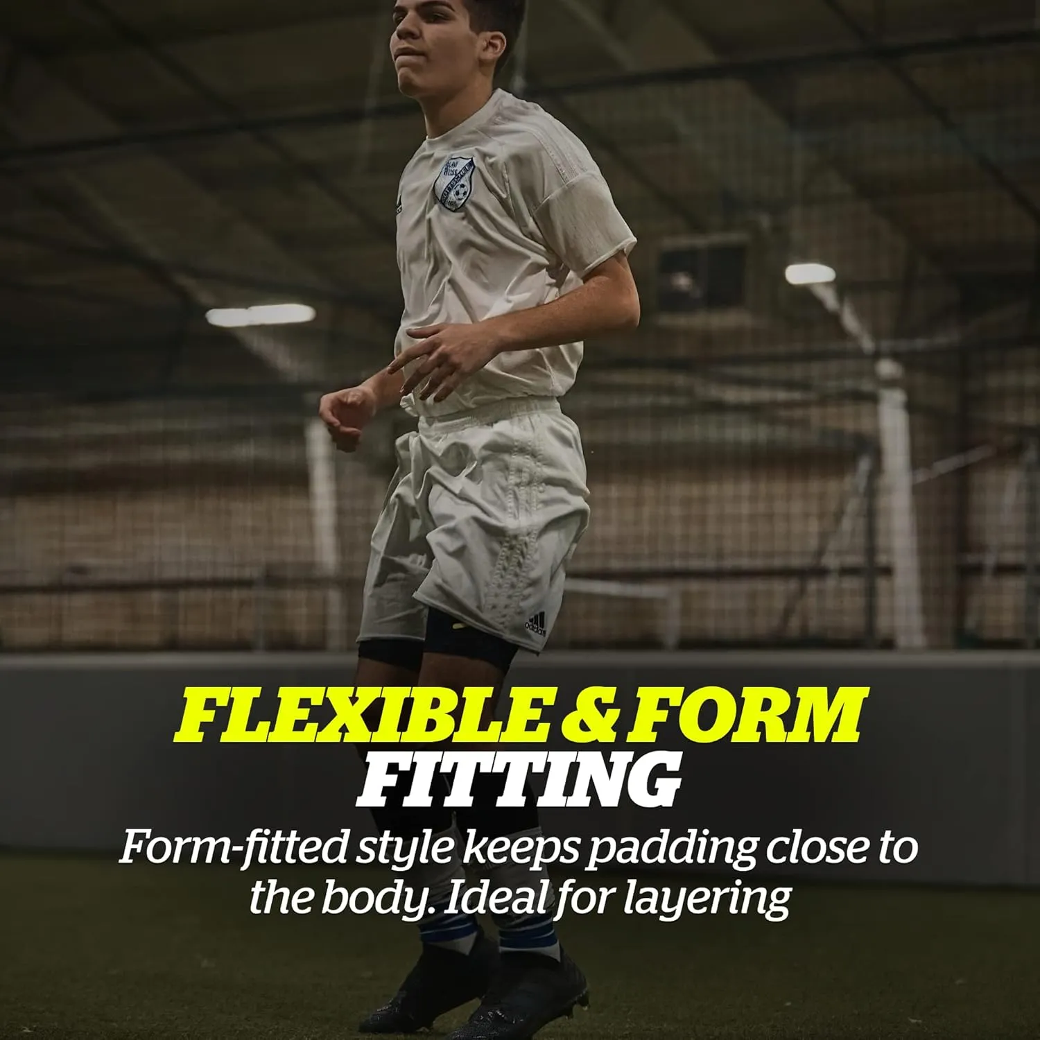 Storelli Unisex BodyShield Impact Slider, High-Impact Protection, Sweat-Wicking, UV-Resistant Athletic Undershorts for Soccer