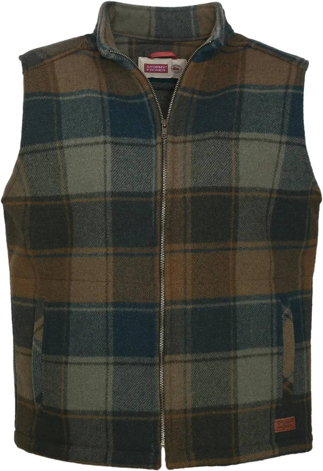 Stormy Kromer The Ironwood Vest - Men’s Winter Zip Vest, Cold Weather Outerwear