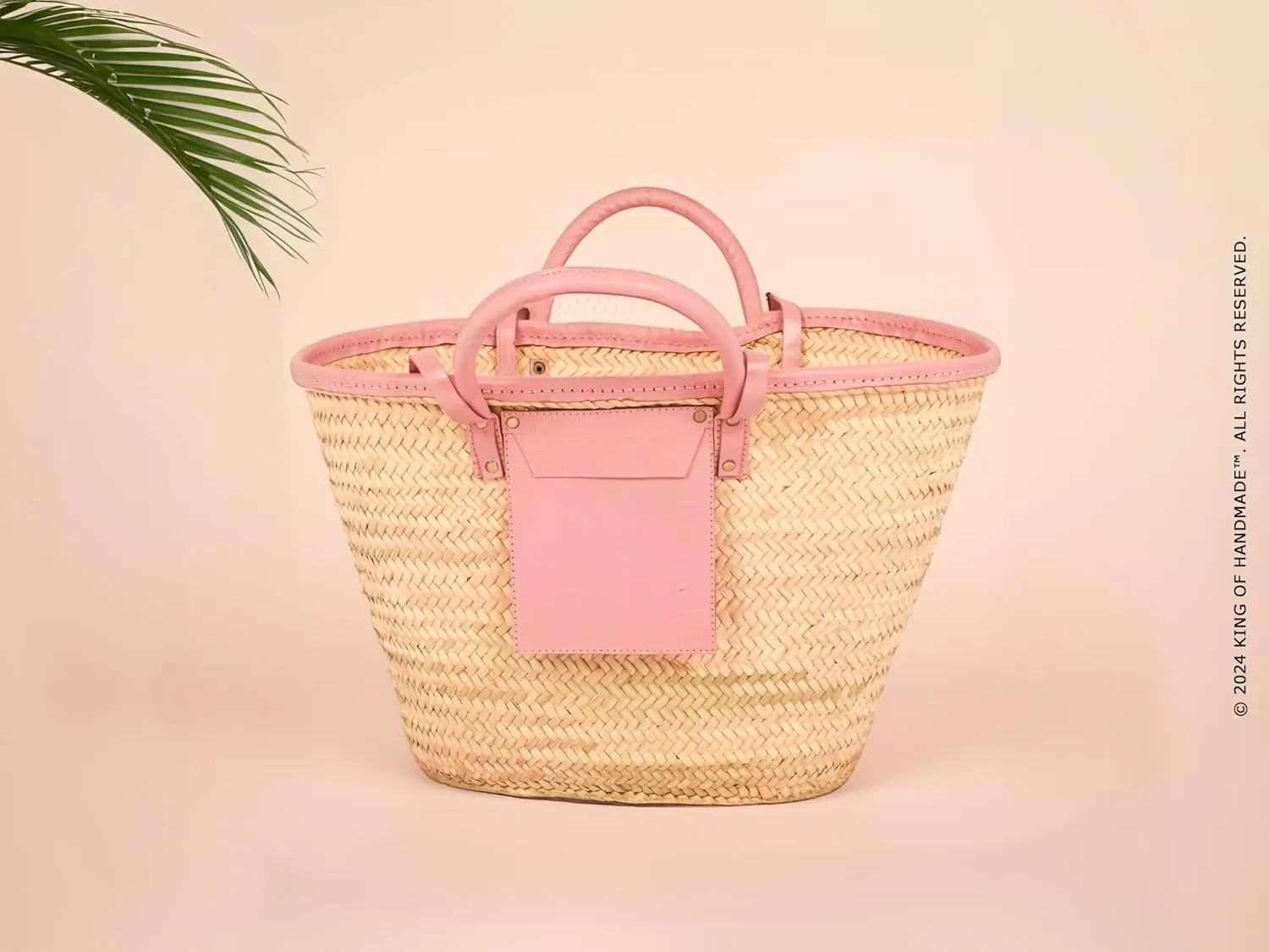 Straw Large Tote Bag Tote Beach Bag For Women - Stylish Beach Tote Bag For Travel, Vacation & Summer - Versatile French Market Basket, Picnic Basket, Straw Bag Durable& Spacious Straw Tote (Large)