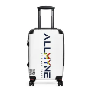 Suitcase with QR code