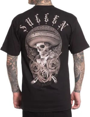 Sullen Men's Sicario Tattoo Lifestyle Graphic Standard Short Sleeve Tee Black
