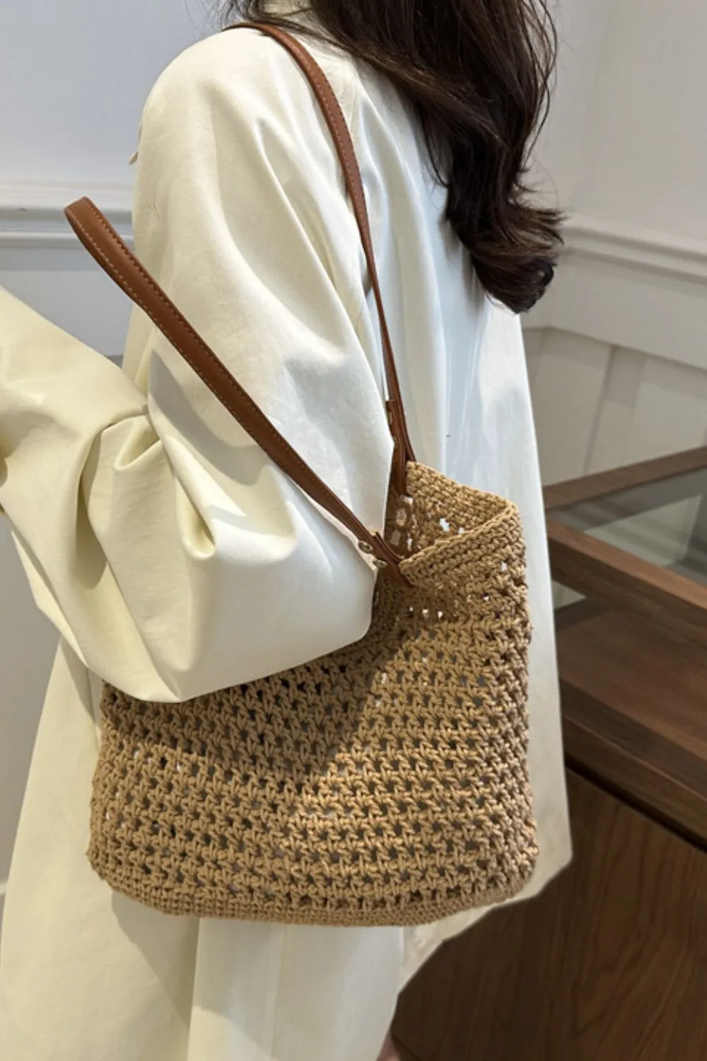 Summer Breeze Woven Tote