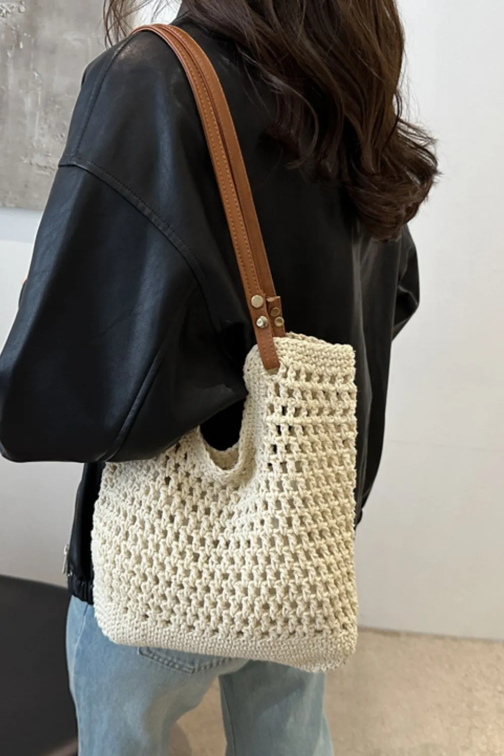 Summer Breeze Woven Tote