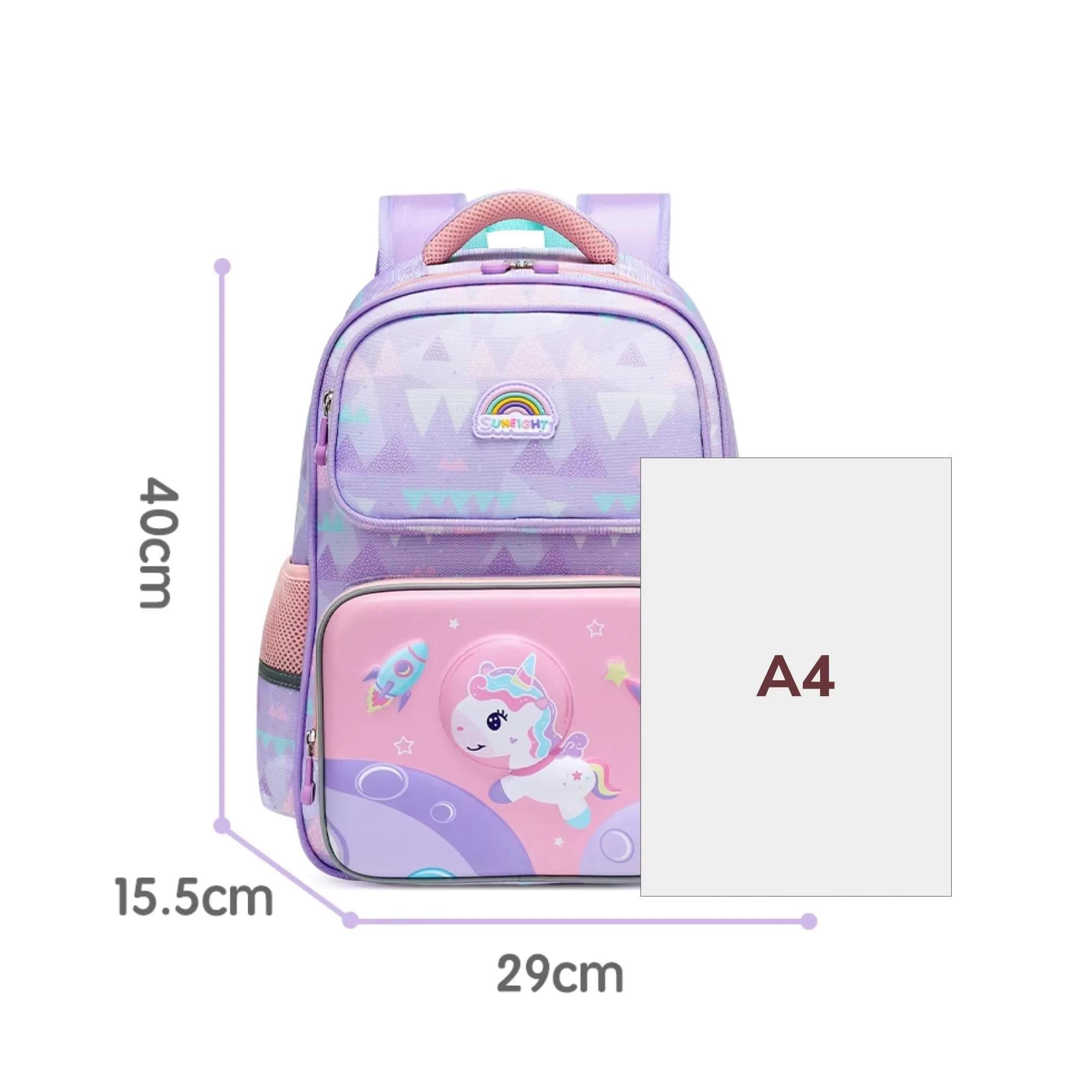 Sun Eight Snazz Ergonomic Spine Protection Primary School Bag