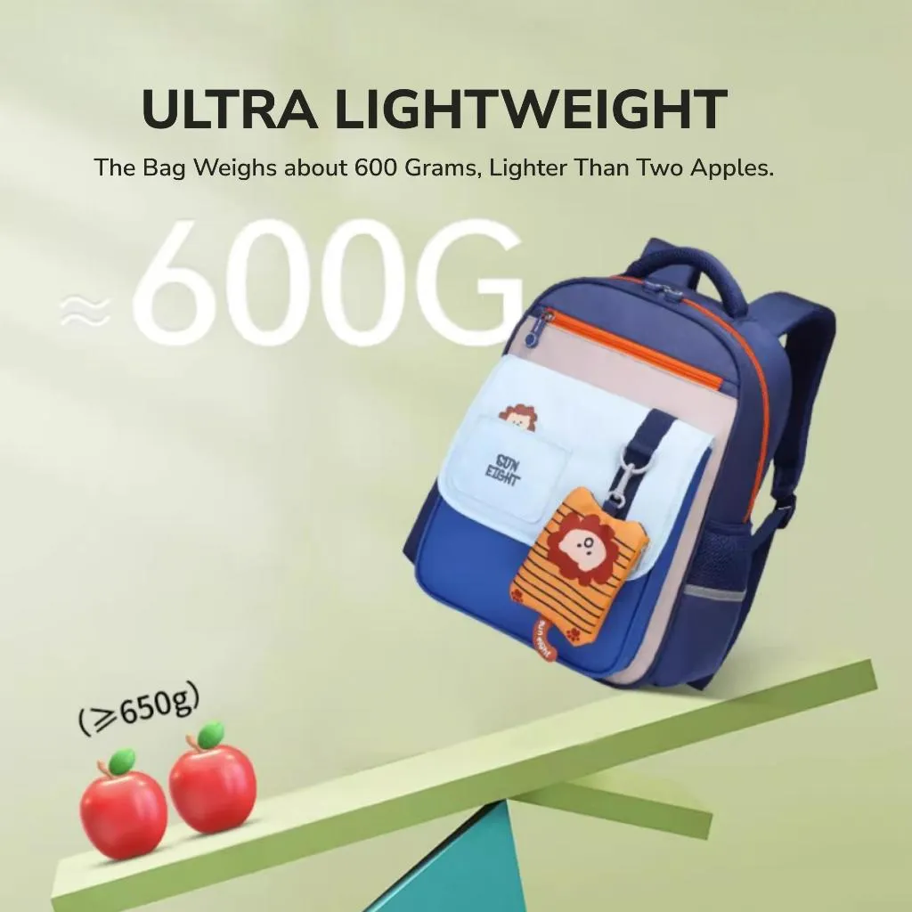Sun Eight Tales Ergonomic Spine Protection Primary School Bag