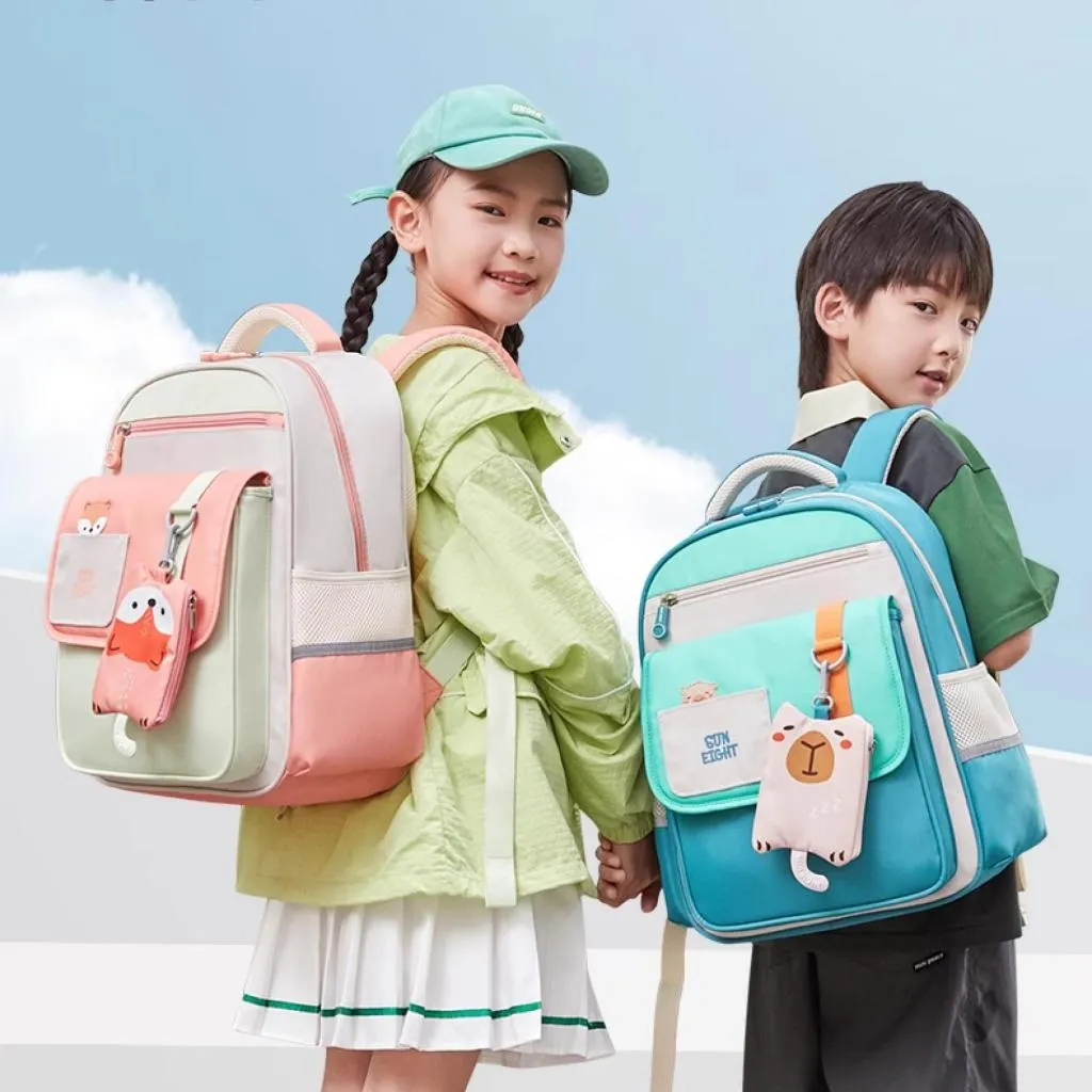 Sun Eight Tales Ergonomic Spine Protection Primary School Bag