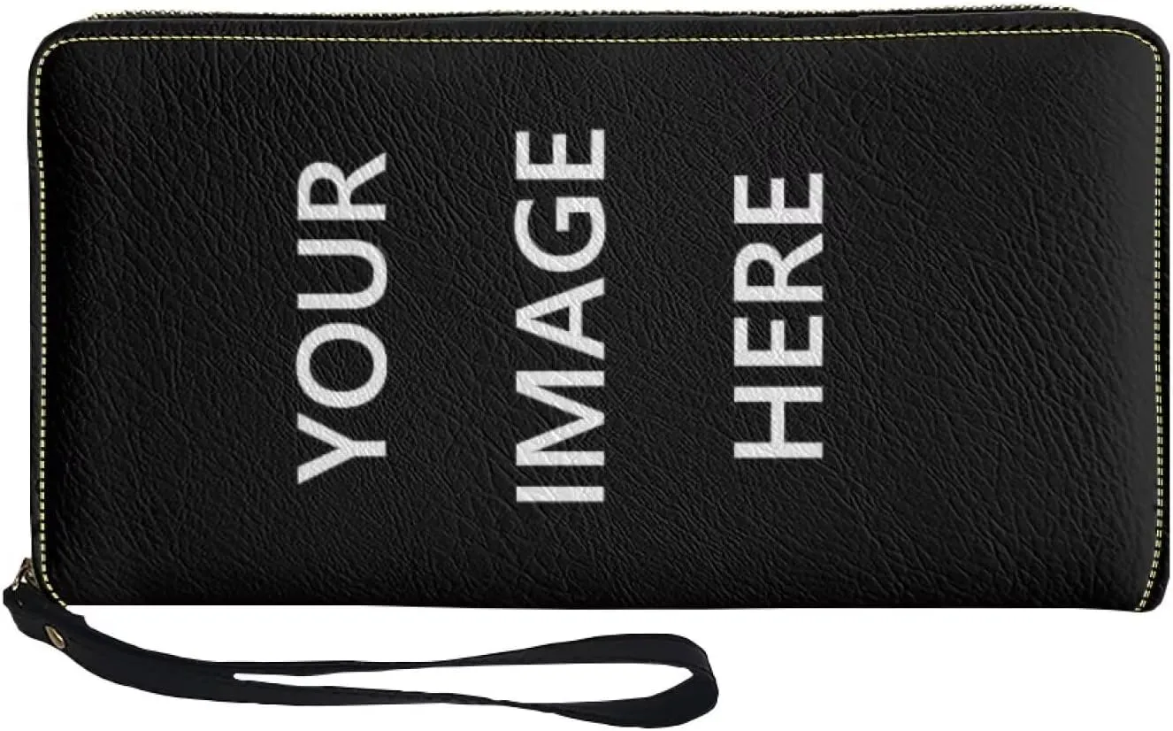 Sunflower Wallet for Women Around Zipper Long Purse Travel Clutch Bag