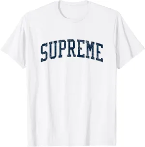 Supreme LA Vintage Athletic Sports JSN2 Navy Print T-Shirt