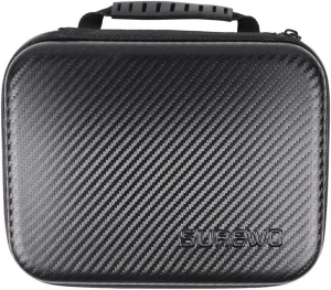 SUREWO Hard Case for GoPro,Surface-Waterproof Carrying Case Compatible with GoPro Hero 13/12/11/10/9/8/7/(2018)/6/5 Black,DJI Osmo Action,AKASO/Campark and More (Medium)