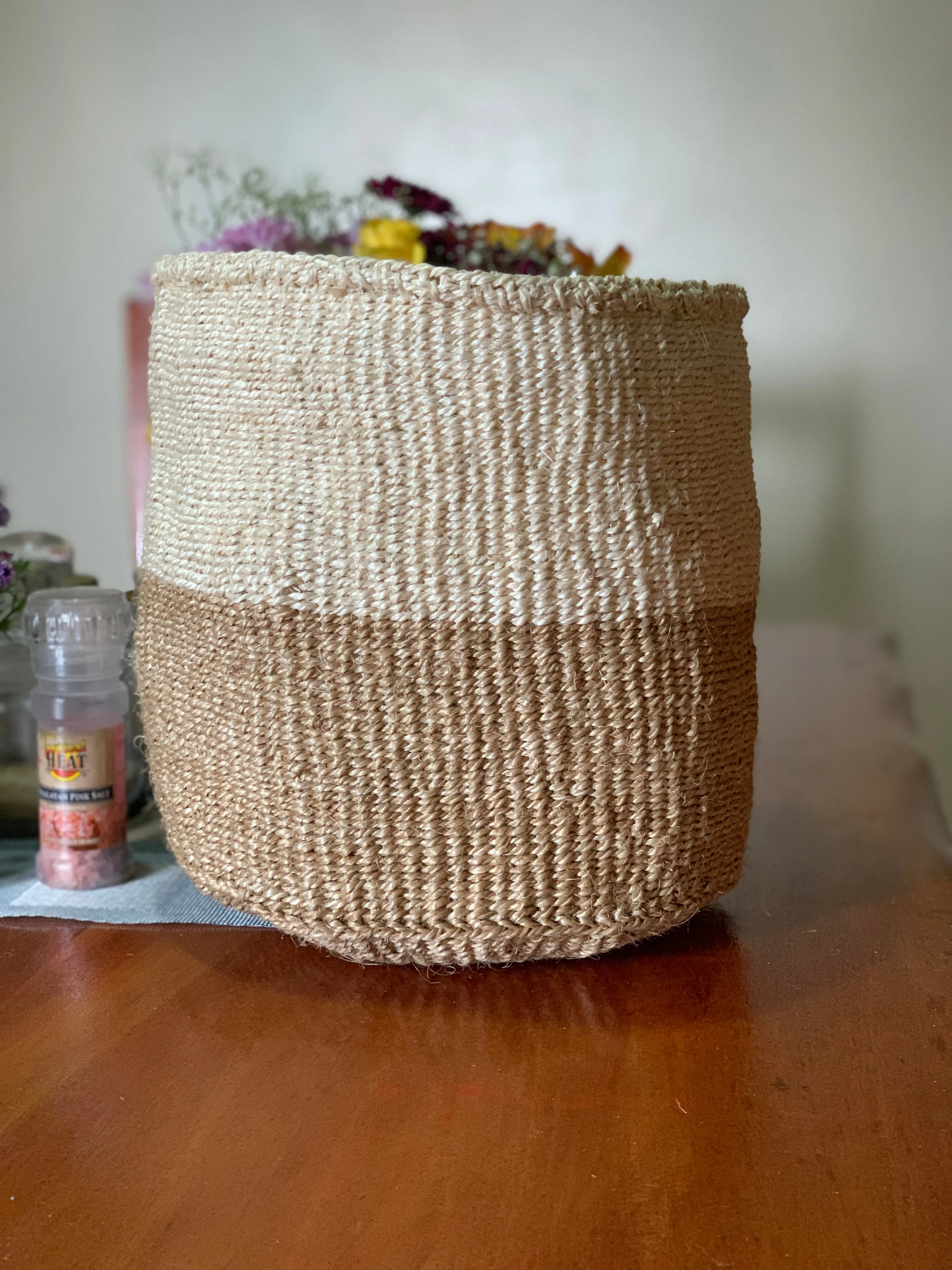 Swahili Baskets / Handwoven Storage Baskets / Kenyan Planters