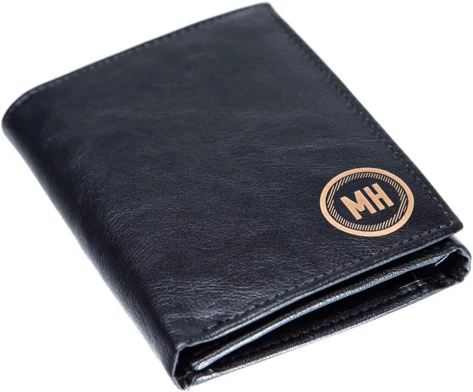 Swanky Badger NEW Personalized Wallet - Trifold Wallet, ID & Card Slots