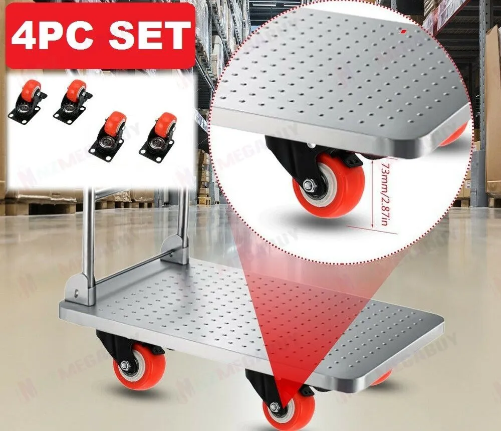 Swivel Caster 50mm Transport Rolling Wheel Set