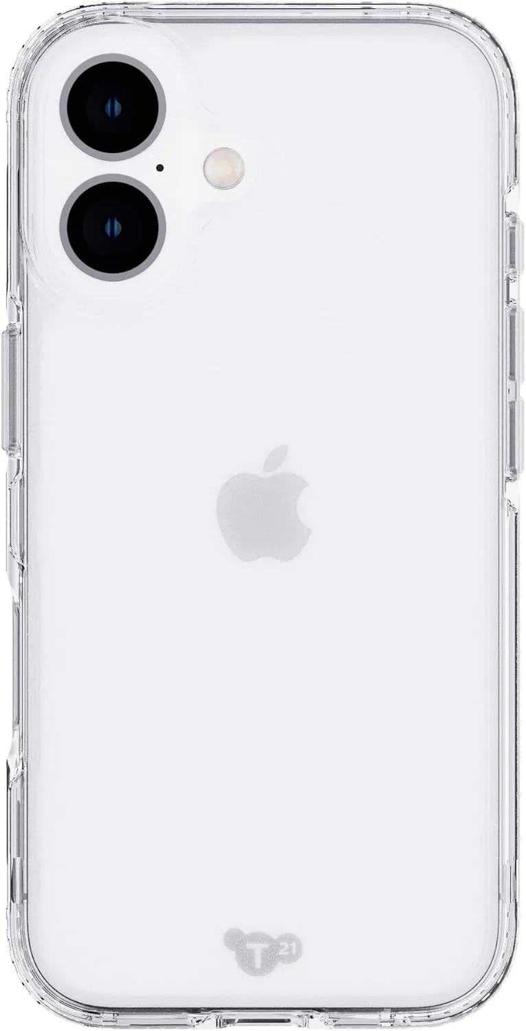 tech21 EvoClear for iPhone 16 Transparent - Impact Protection Case - in Clear