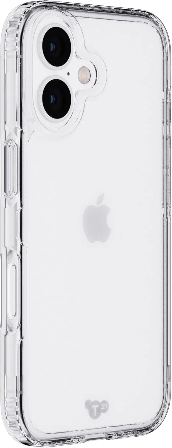 tech21 EvoClear for iPhone 16 Transparent - Impact Protection Case - in Clear