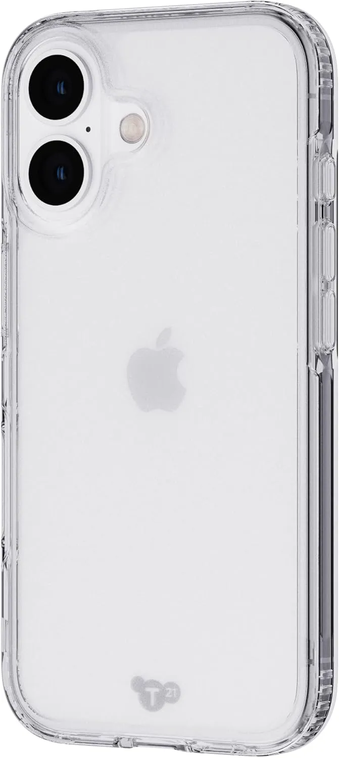 tech21 EvoClear for iPhone 16 Transparent - Impact Protection Case - in Clear