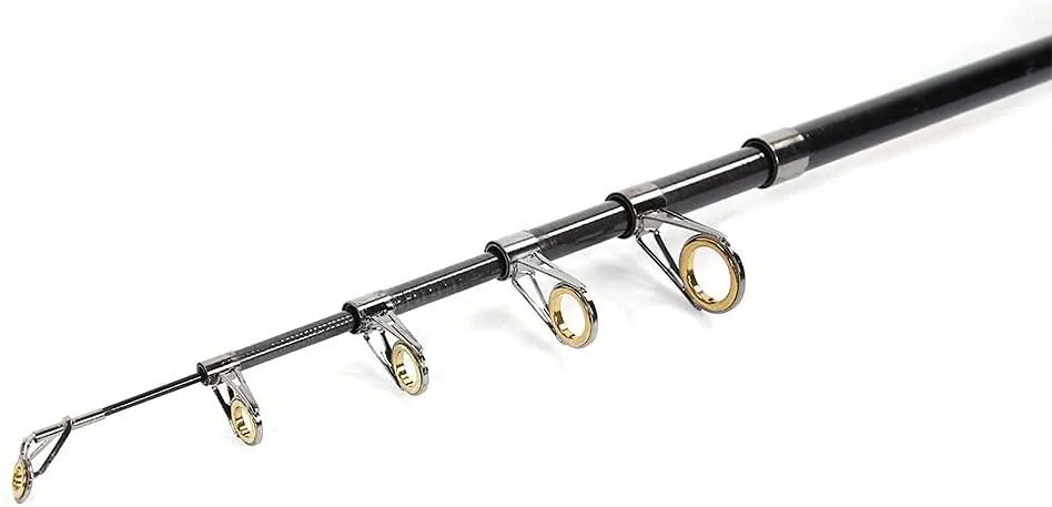 Telescopic Fishing Rod Travel Fishing Rod Telescopic Fishing Rod Tournament Quality for Sea Beach Shore Pier