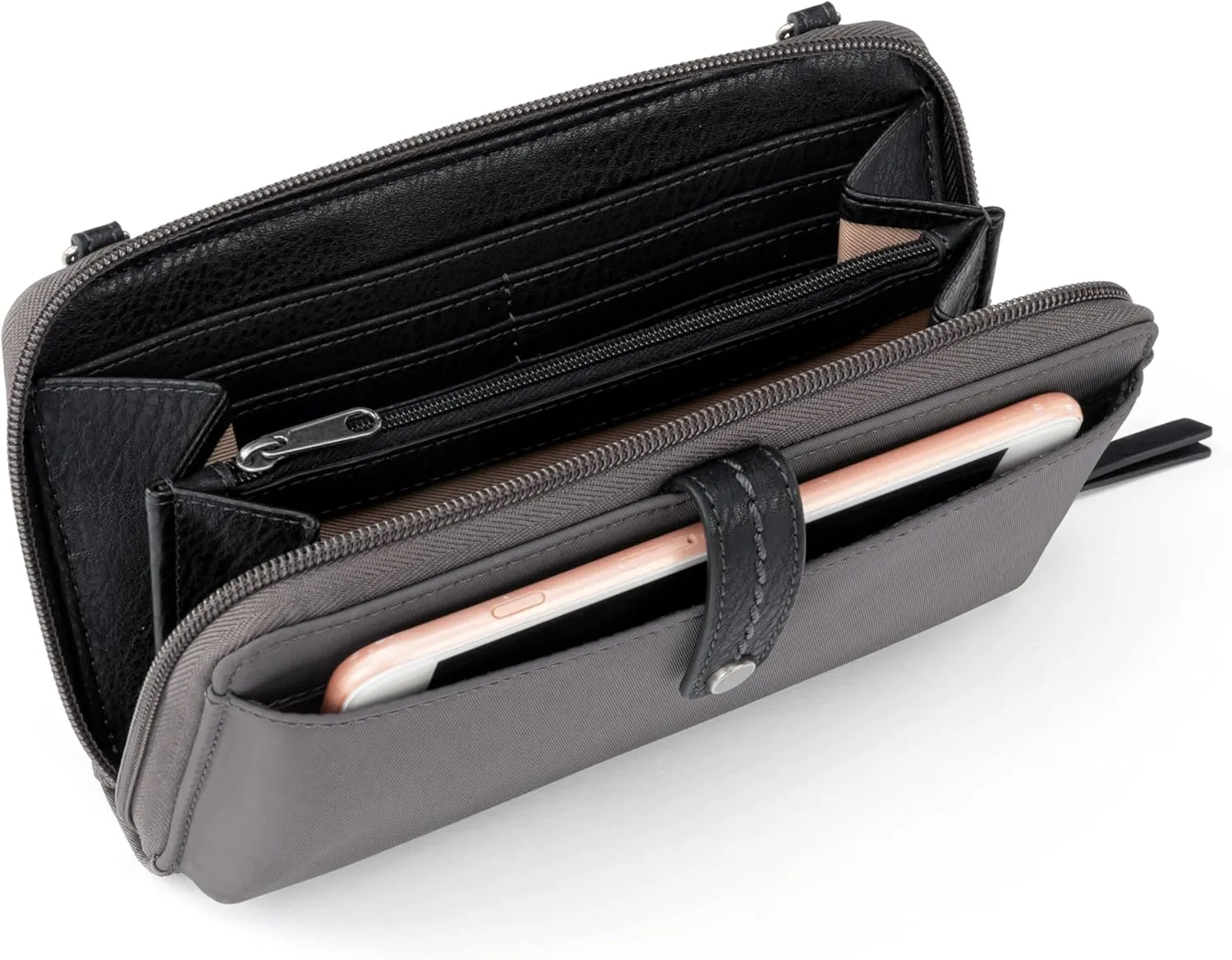 The Sak Esperato Nylon Smartphone Crossbody in Eco Twill, Removable Crossbody Strap