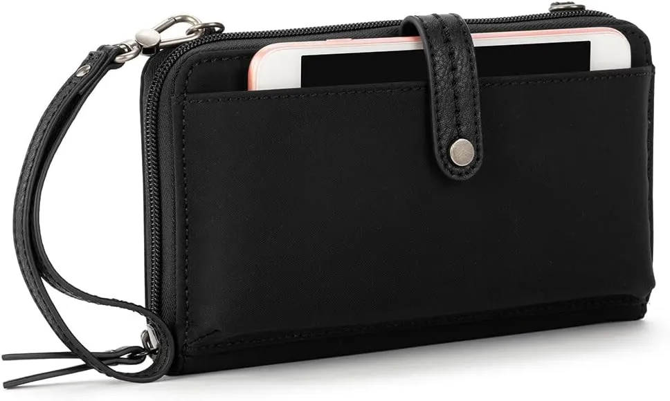 The Sak Esperato Nylon Smartphone Crossbody in Eco Twill, Removable Crossbody Strap