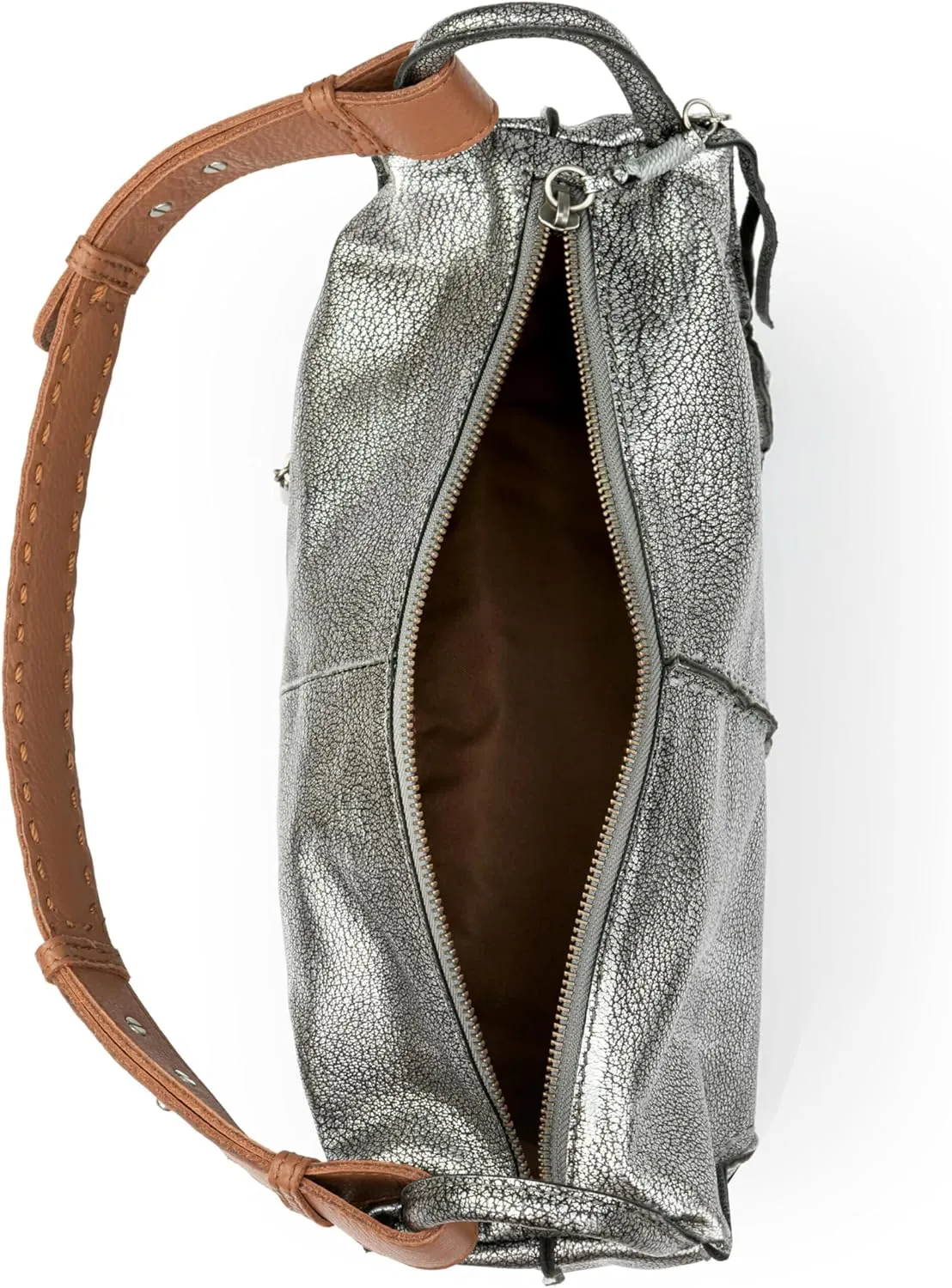 The Sak Los Feliz Hobo in Leather, Lined Shoulder Purse