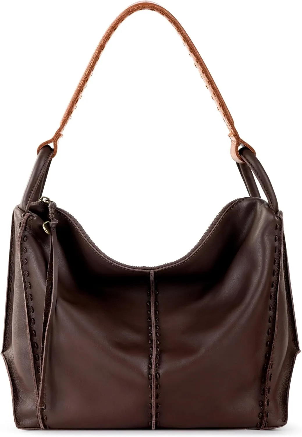 The Sak Los Feliz Hobo in Leather, Lined Shoulder Purse