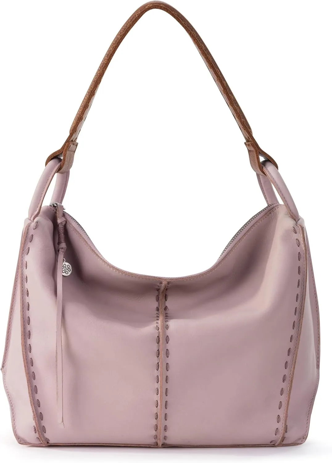 The Sak Los Feliz Hobo in Leather, Lined Shoulder Purse