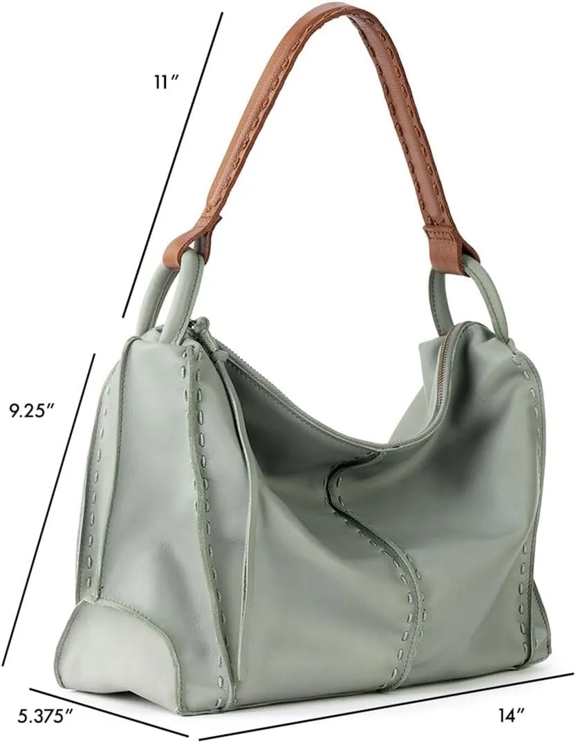 The Sak Los Feliz Hobo in Leather, Lined Shoulder Purse