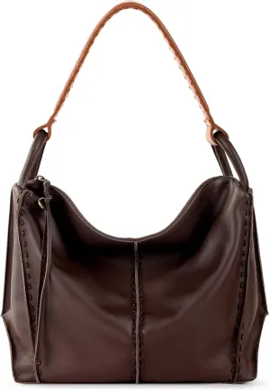 The Sak Los Feliz Hobo in Leather, Lined Shoulder Purse