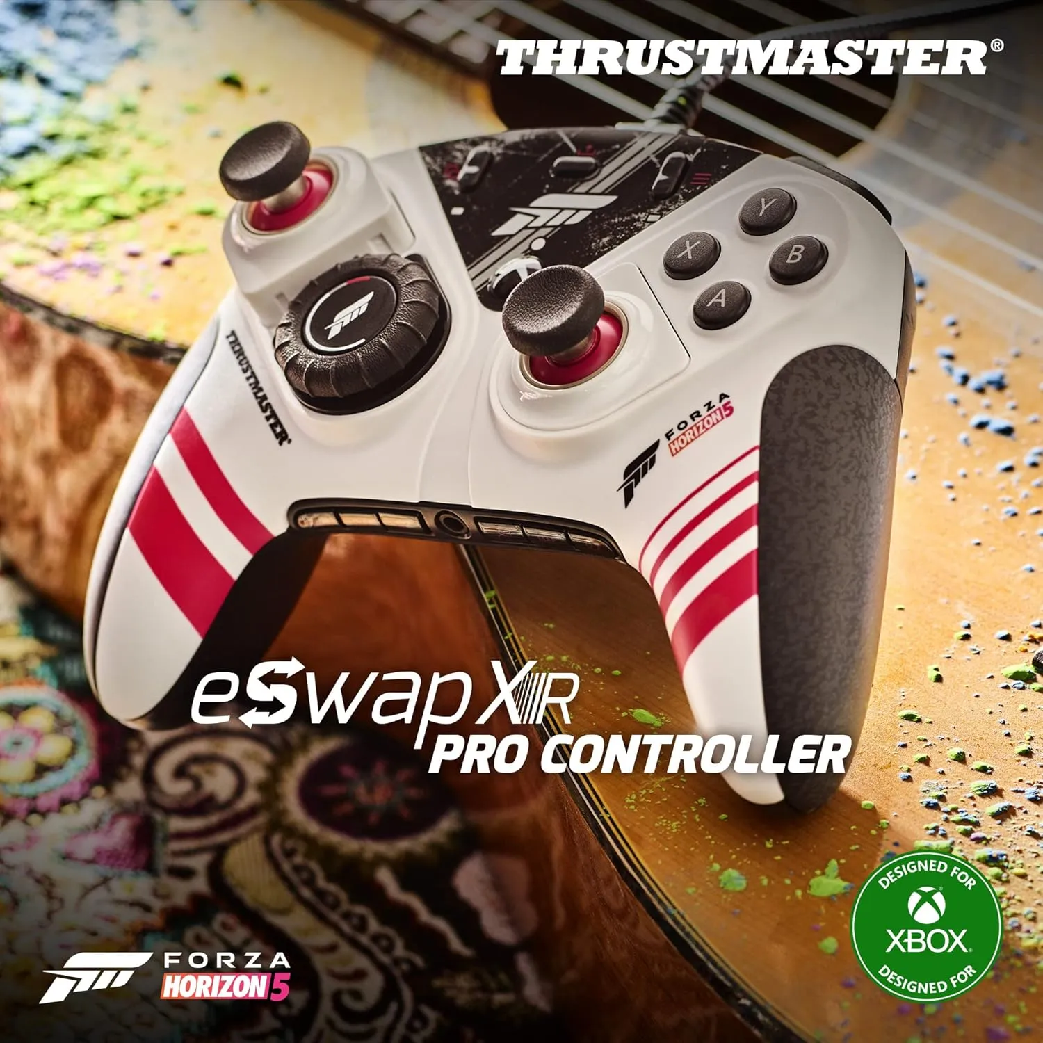 Thrustmaster ESWAP XR Pro Controller Forza Edition, Modular Wired Gamepad, Racing Wheel Module, Official FORZA HORIZON 5 and Xbox Series X|S, Precise Mini-Sticks, Tact Switches