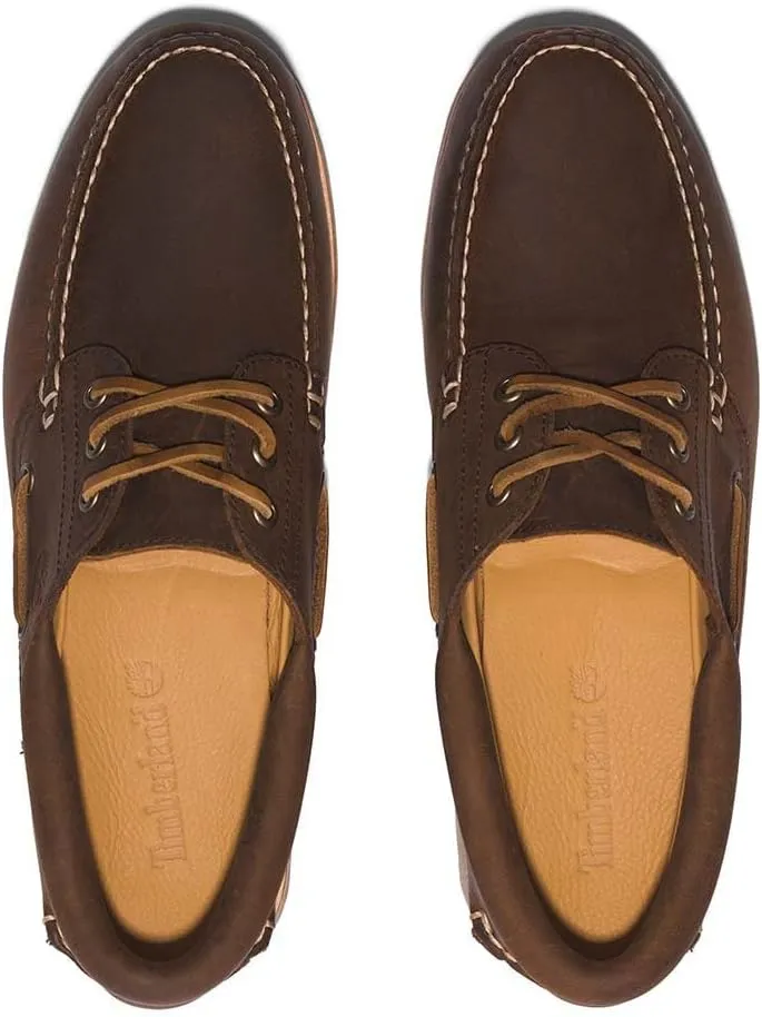 Timberland Mens Authentics 3 Eye Classic Lug Leather Shoes