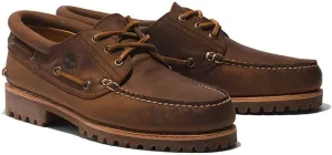 Timberland Mens Authentics 3 Eye Classic Lug Leather Shoes