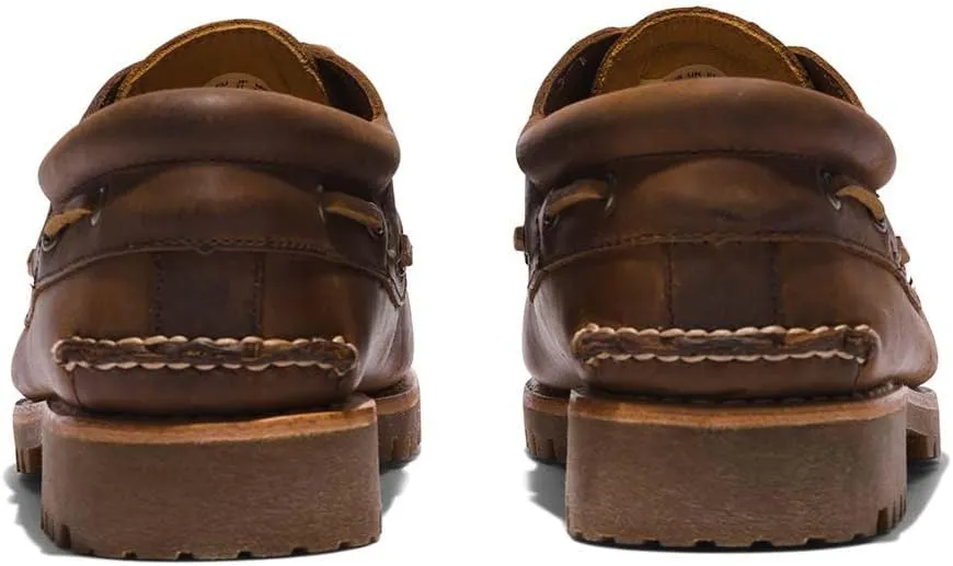 Timberland Mens Authentics 3 Eye Classic Lug Leather Shoes