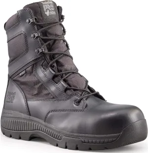 Timberland PRO Men's 8" Valor(tm) Comp Toe Wp Sidezip-m