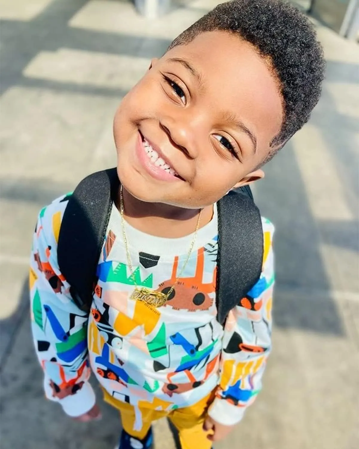 Toddler Boy Cotton Crewneck Long Sleeve Sweatshirt Christmas Clothing 2-7T