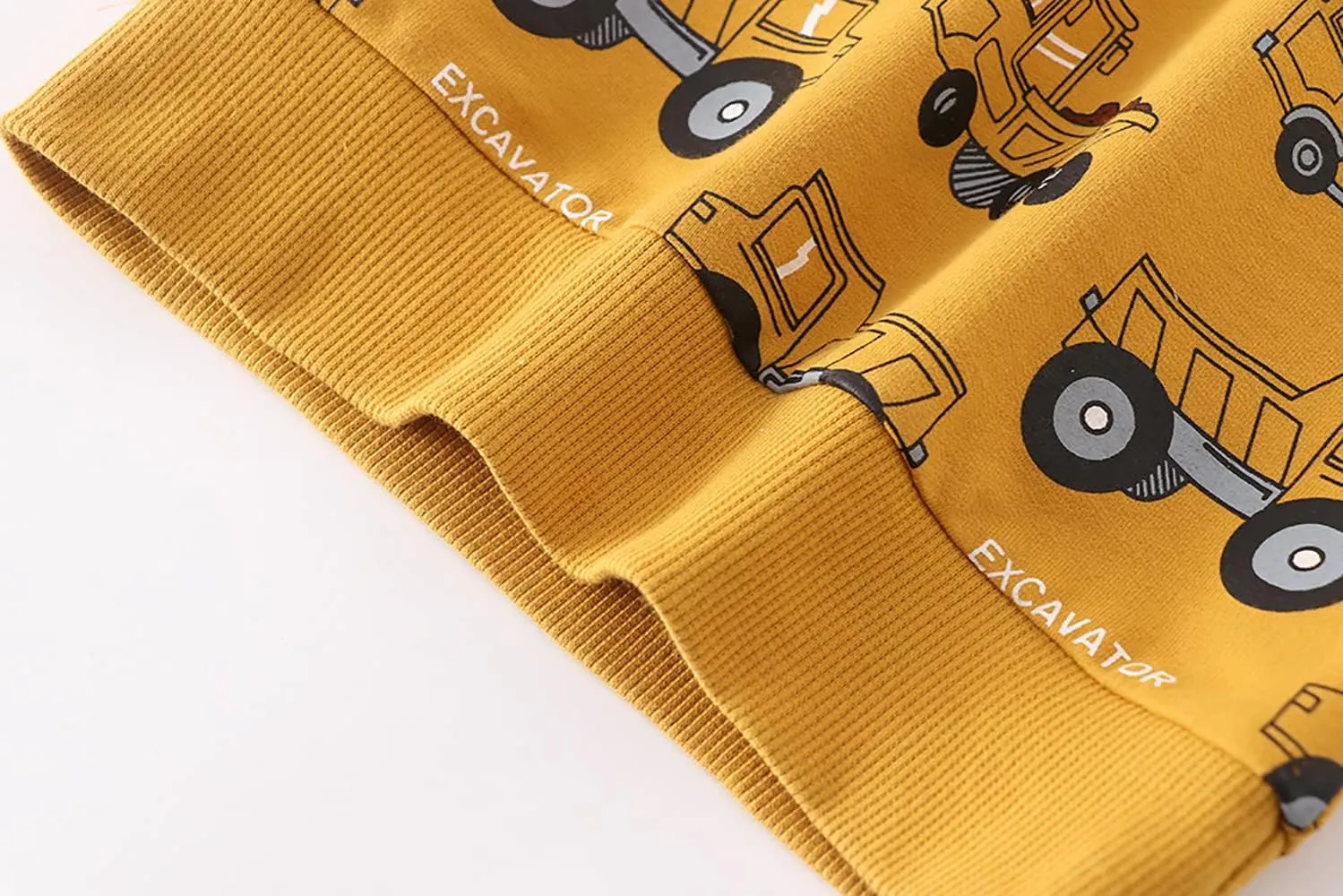 Toddler Boys Sweatshirts Kids Cotton Long Sleeve Crewneck Pullover Cartoon Print Shirts 2-7T