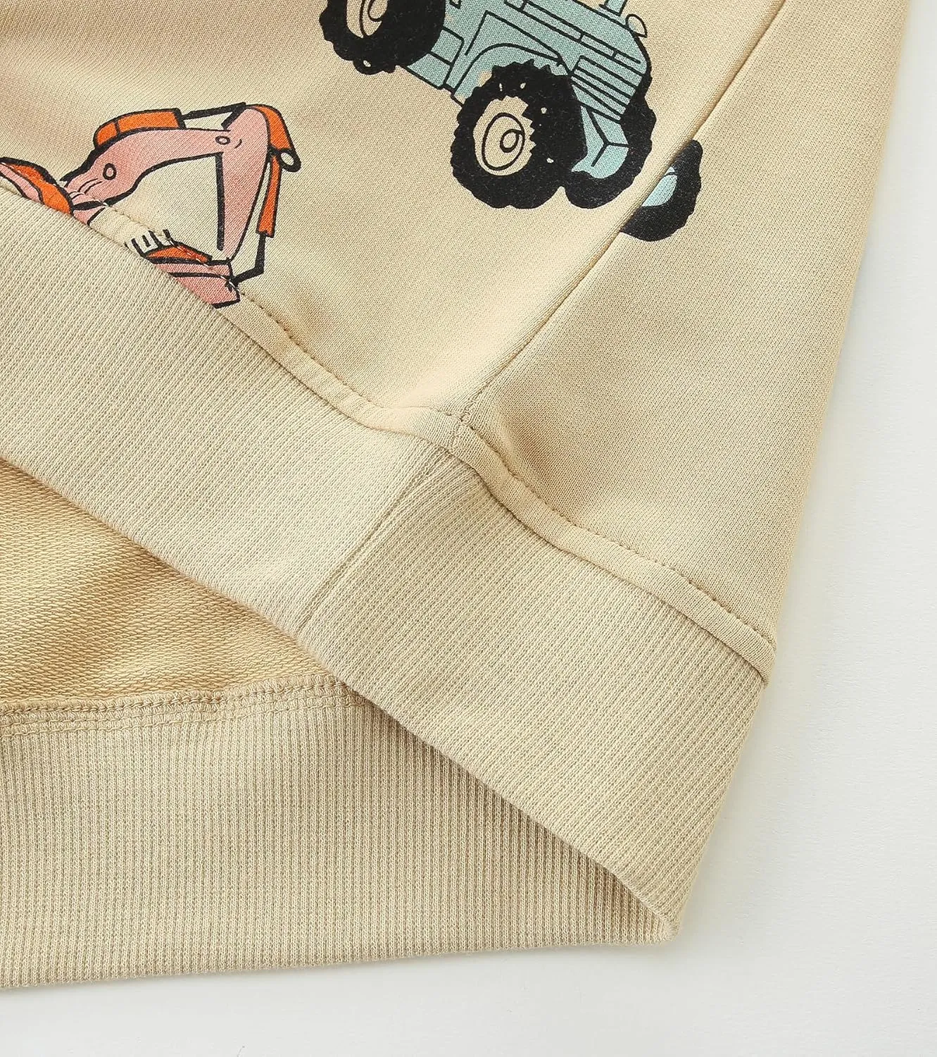 Toddler Boys Sweatshirts Kids Cotton Long Sleeve Crewneck Pullover Cartoon Print Shirts 2-7T