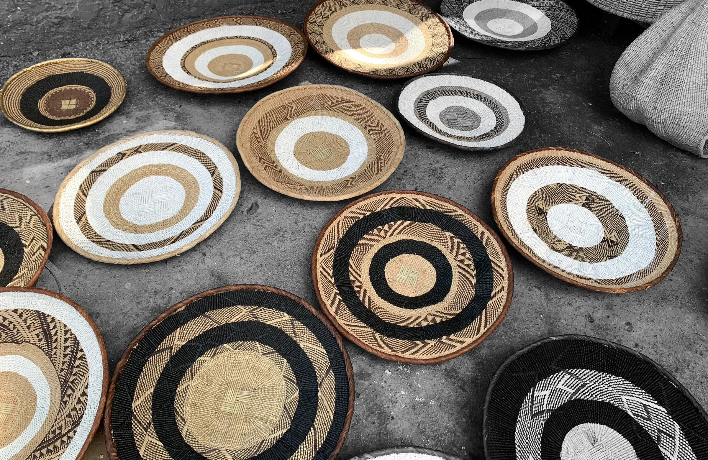 Tonga / Binga Baskets - Traditional - Natural