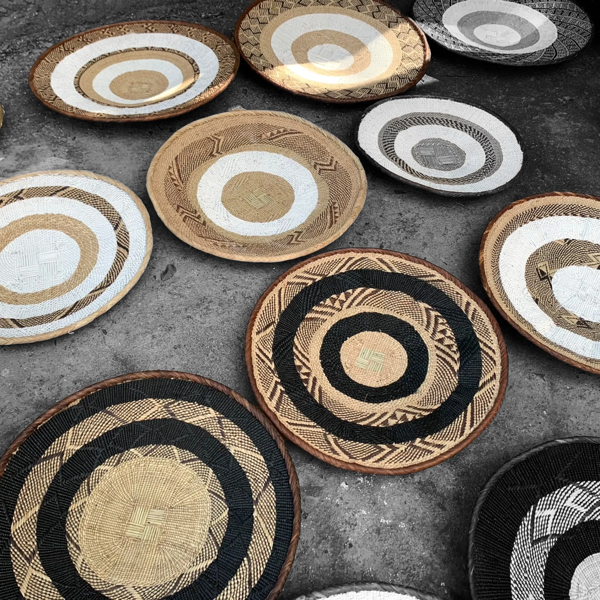 Tonga / Binga Baskets - Traditional - Natural