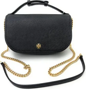 Tory Burch Emerson Top Handle Women's Saffiano Leather Crossbody Bag