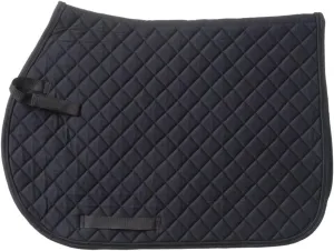 Tough 1 EquiRoyal Quilted AP Saddle Pad Black