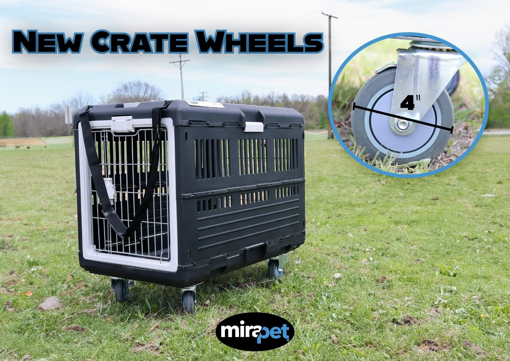 Travel Kit for Medium or Large Mirapet Crate