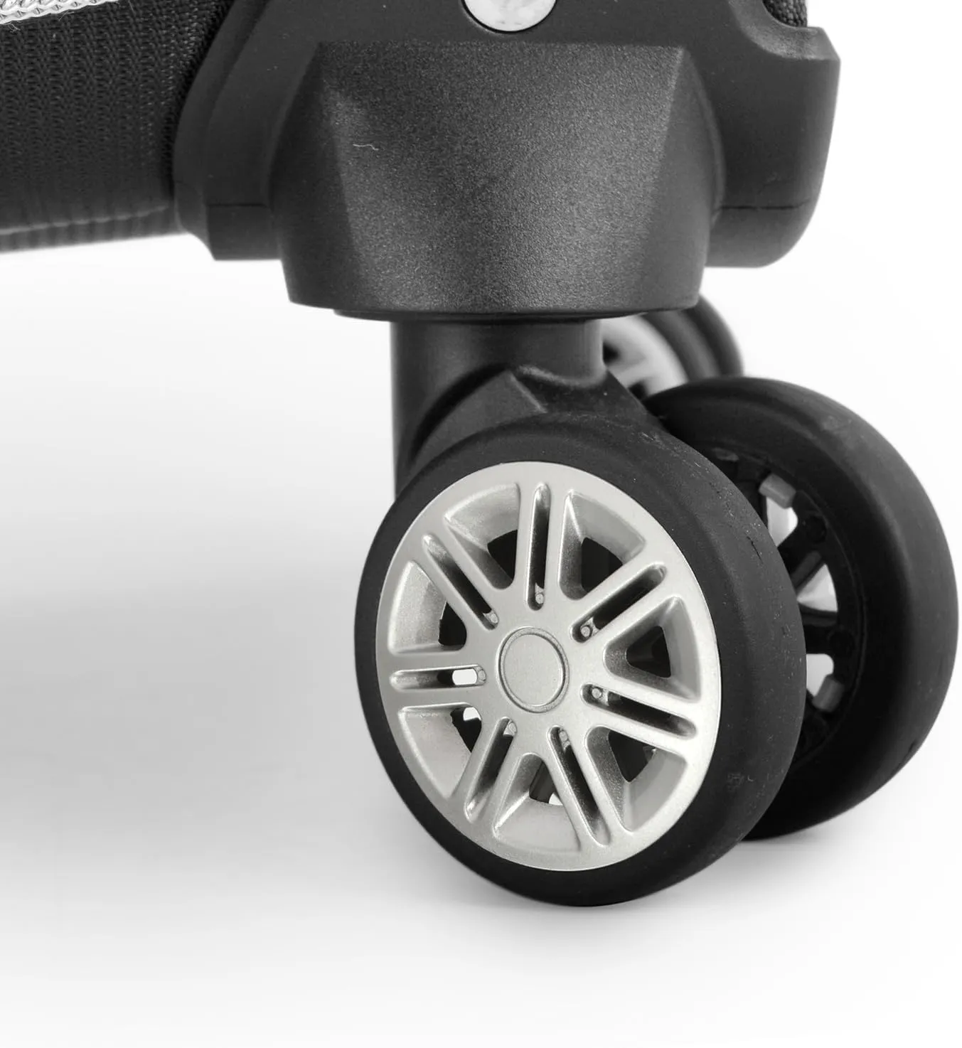 Traveler's Choice Lares Softside Expandable Luggage with Spinner Wheels, Black, 3 Piece Luggage Set