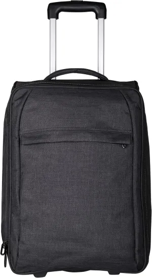 Travigo 20" Collapsible Carry On Luggage Two-Tone Polyester 900D Black