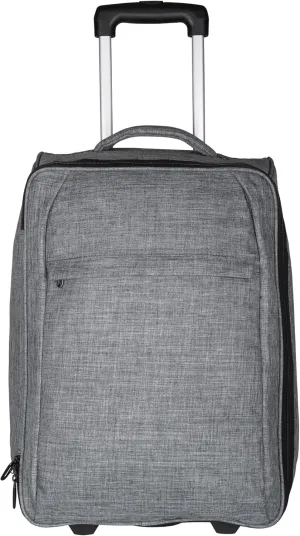 Travigo 20" Collapsible Carry On Luggage Two-Tone Polyester 900D Gray