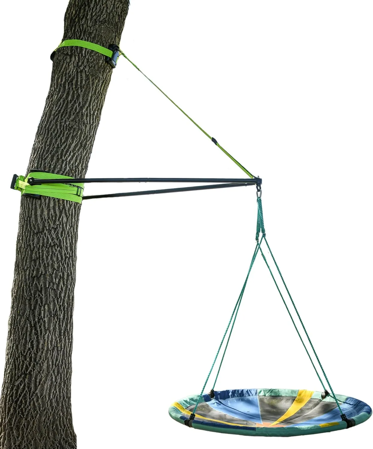Treezone Build-a-Branch - Turn Any Healthy Tree Into The Perfect Swinging Tree - Build-a-Branch Tree Swing Hanging Kit - Made for Trees 12   inches in Diameter - Great Tree Swing Addition to Any Yard!