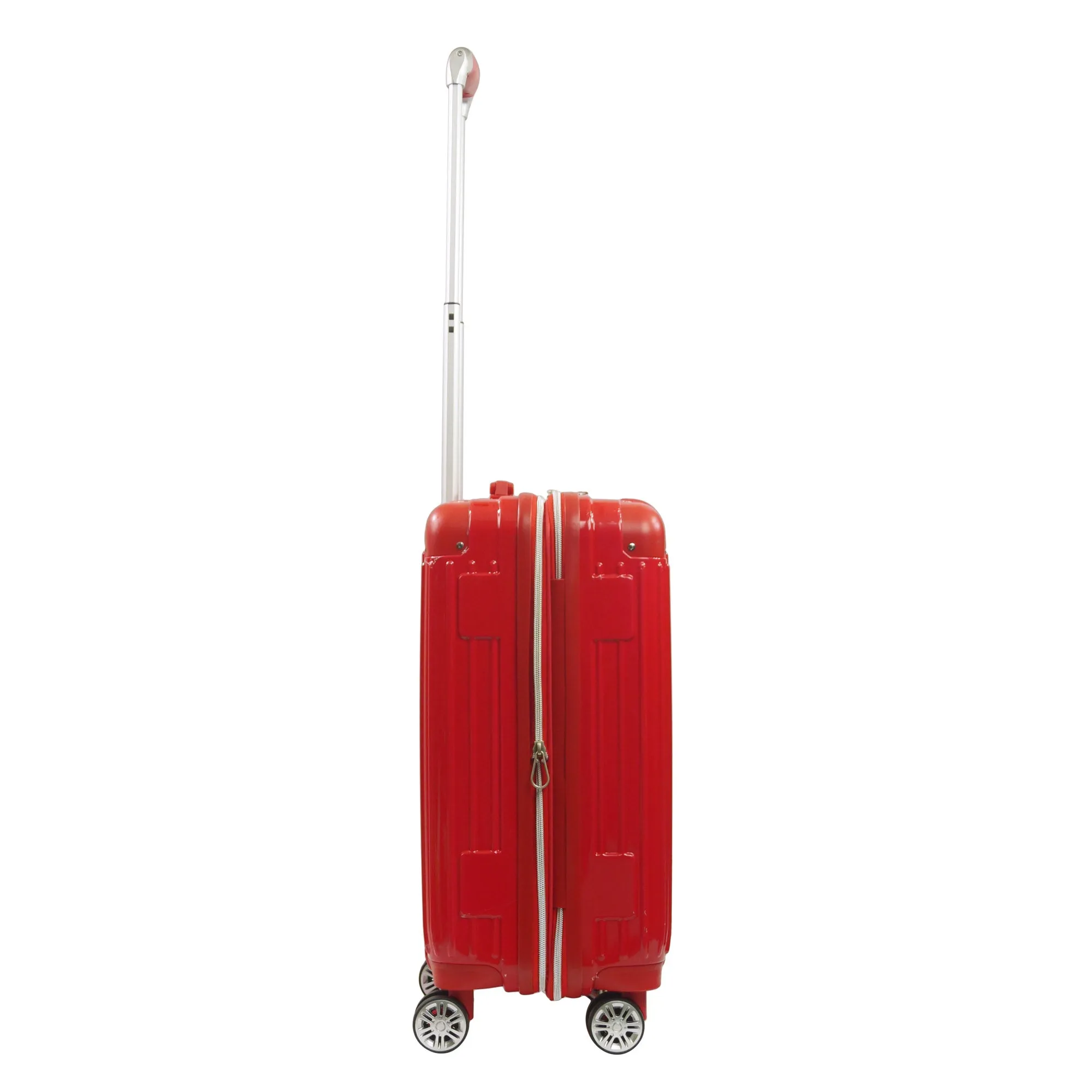 True Religion 22.5" Hardcase Red carry-on with big logo