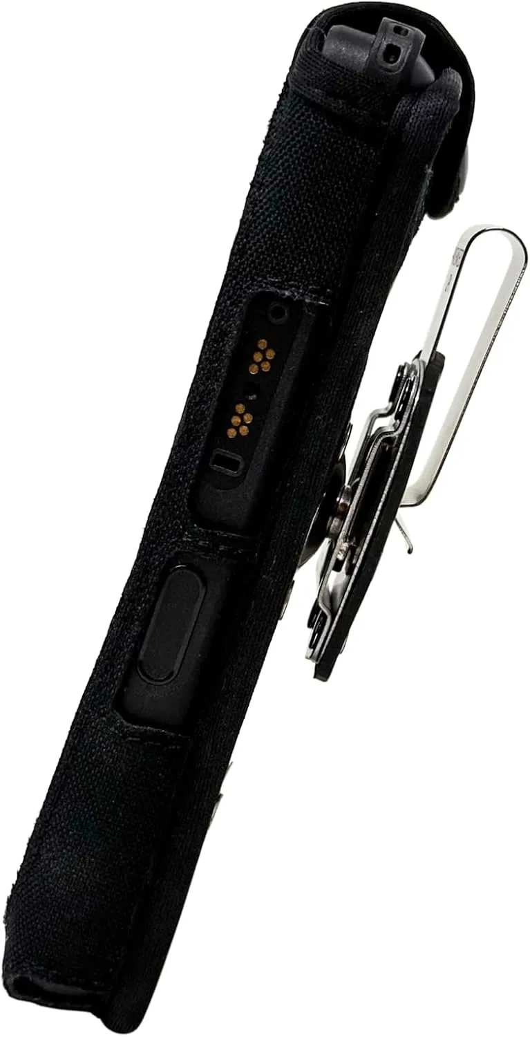 Turtleback Fitted Nylon Case Made for Sonim XP10 Heavy Duty with Rotating Removable Metal Belt Clip