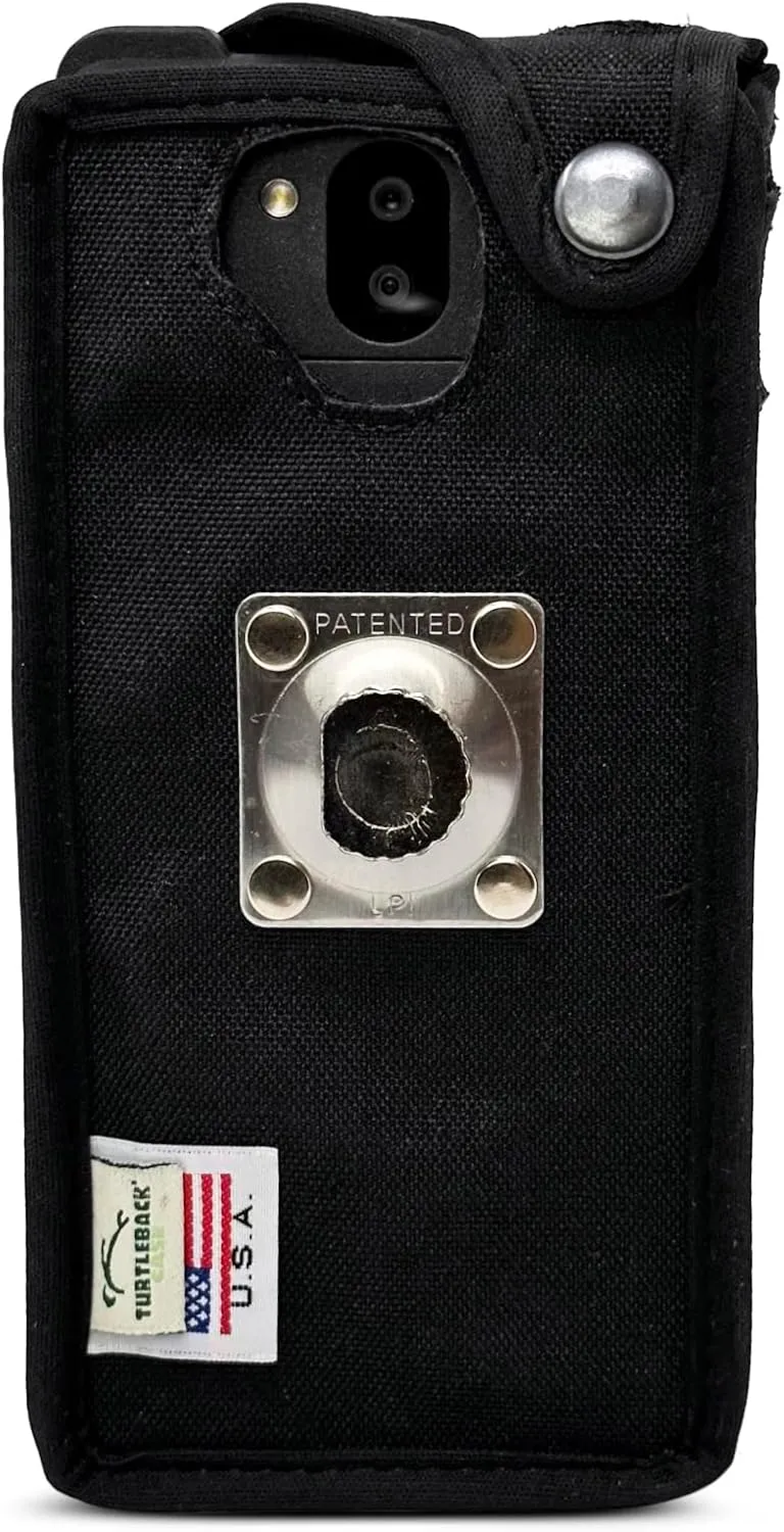 Turtleback Fitted Nylon Case Made for Sonim XP10 Heavy Duty with Rotating Removable Metal Belt Clip