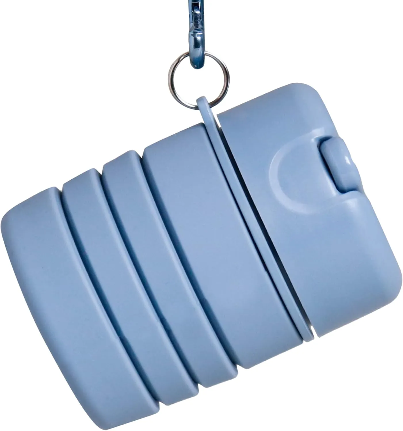 TUSHY Travel Bidet: Collapsible & Expandable for Discreet Portability, Refreshing Clean for Home, Camping, Outdoors & Travel (Helps Hemorrhoid Relief, Peri Bottle for Postpartum Care) (Glacier)