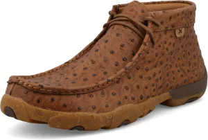 Twisted X Men's Chukka Driving Moc, Moc Toe, Cognac, 8.5 M